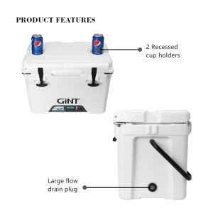 Velika ribiška hladilna škatla za led