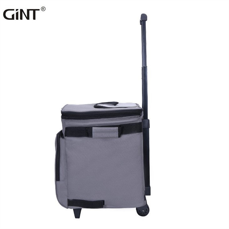 Large Capacity Trolley Cooler Bag With Wheels Insulated Bag Useful Picnic Bag For Picnic For Hiking